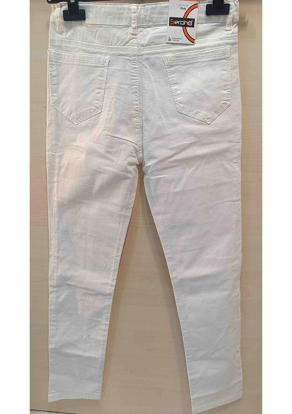 Kız Çocuk Beyaz Kot Pantolon/ Jean Pantolon fiyatları