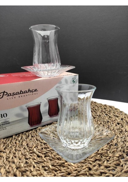 Echo 12 Parça 6 Kişilik Çay Seti (420181-54321)