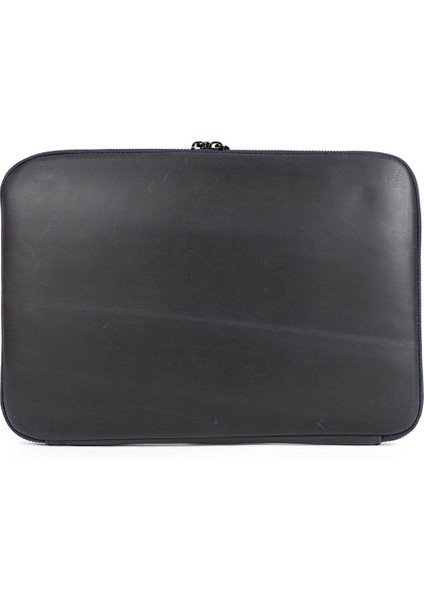 Hakiki Crazy Deri Macbook Air Pro 13 & 13.3 Inç Laptop Lacivert