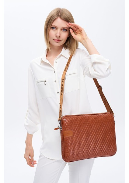 Macbook Air Pro 13.3" & 14" Inç Laptop Kılıfı Hasır Taba fiyatları