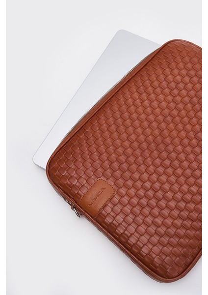 Macbook Air Pro 13.3" & 14" Inç Laptop Kılıfı Hasır Taba fırsatları