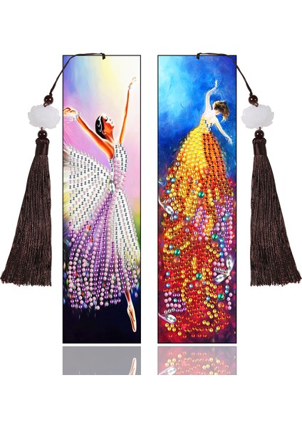 Ev Yapımı Kitap Ayraçları Kolye Ayraçları Yeni Başlayanlar, Kitap Okuyucuları Için Kendin Yap Tasarımları (Yurt Dışından)