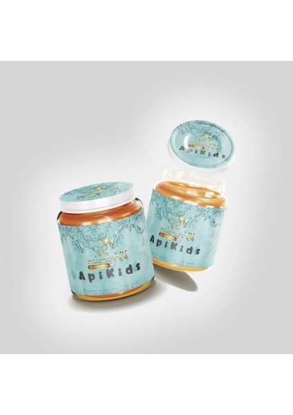 MühendisARI Çiçek Ballı Apikids - Bal Polen Propolis Arı Sütü Karışımı - 500 gr