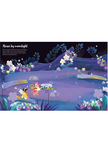 First Sticker Book Sparkly Fairies