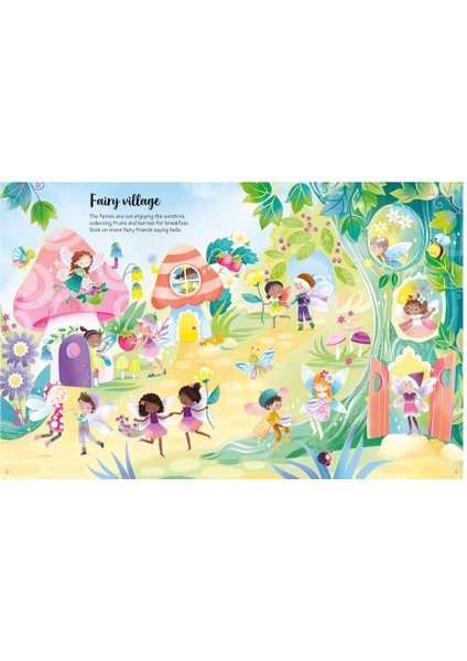 First Sticker Book Sparkly Fairies