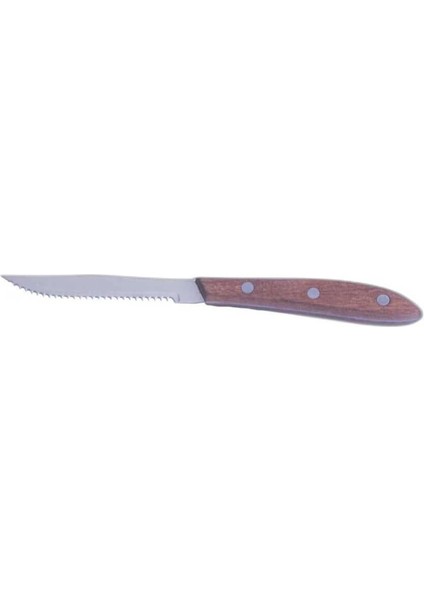 Steak Bıçağı Ahşap Saplı 20 cm (Ah-Stk)