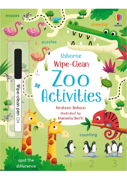 Wipe / Clean Zoo Activities