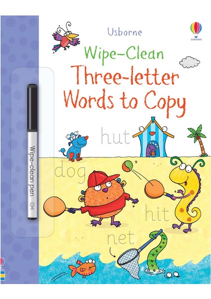 Wipe-Clean / Three-Letter Words To Copy