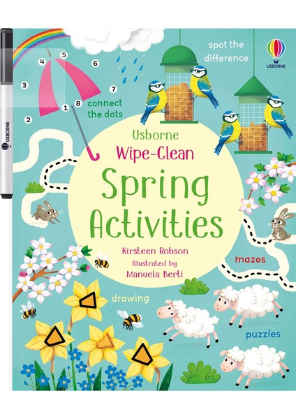 Wipe-Clean Spring Activities