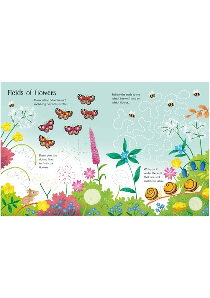 Wipe-Clean Spring Activities