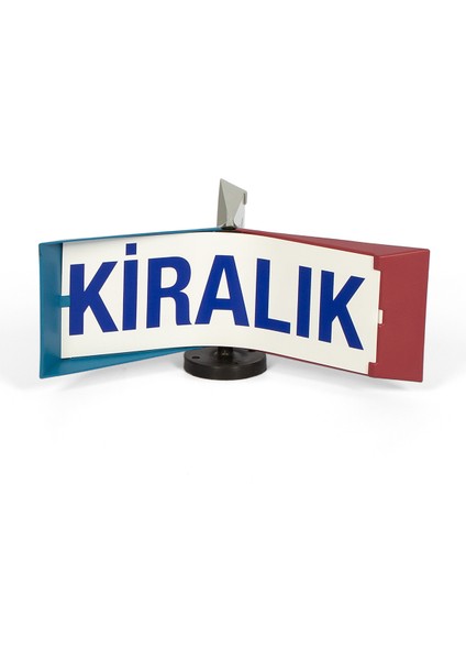 Araç Üstü Rüzgar Gülü Fırfır Tabela Satılık-Kiralık Çift Taraflı