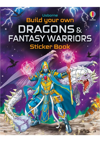 Build Your Own Dragons And Fantasy Warriors Sticker Book