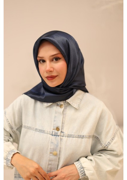 Shiny Eşarp Lacivert modelleri