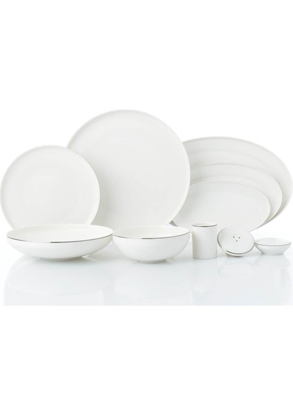 Diana Collection 60 Parça Platin Yemek Takımı A8085