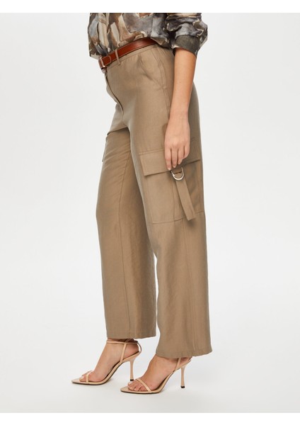 Yanları Kargo Cepli Comfort Fit Pantolon S25PNT021 fırsatları