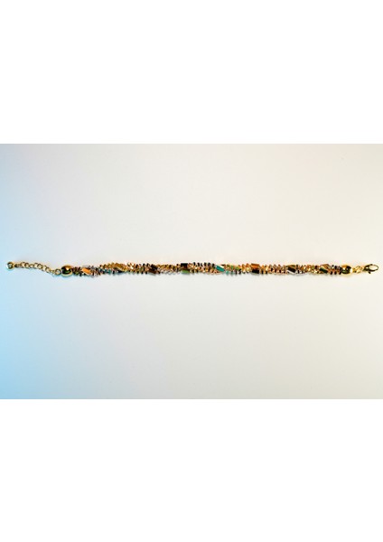 14 Ayar Altın 9.63 Gram 3 Renk Modern Tasarım Cila Burgulu Bileklik fiyatları