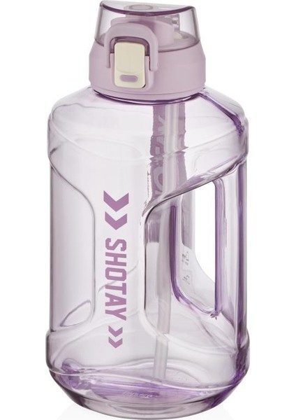 Medium Barrel Su Matarası Tritan Geniş Mor 1600ML