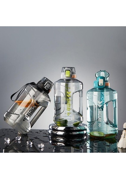 Medium Barrel Su Matarası Tritan Geniş Mor 1600ML fırsatları
