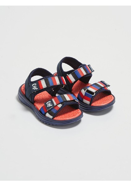Erkek Bebek Cırt Cırtlı Sandalet
