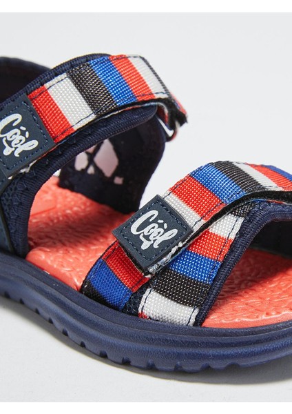 Erkek Bebek Cırt Cırtlı Sandalet
