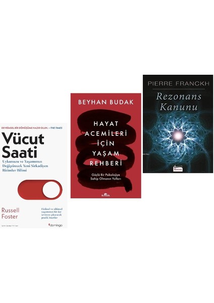 Vucut Saatı-Hayat Acemılerı Icın Yasam Rehberı-Rezonans Kanunu=3 Set