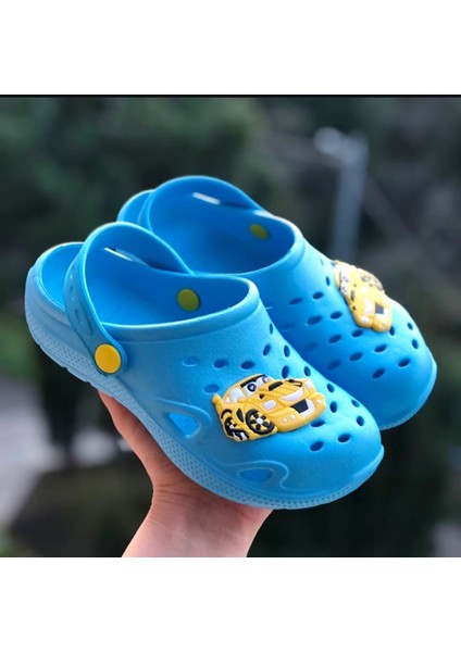 Erkek Çocuk Sandalet Terlik Kaydırmaz Taban Phylon (Hafif) Lüx Çocuk Sandalet Terlik fiyatları