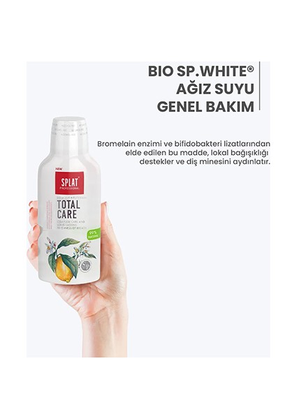 Mouthwash White Plus Ağız Çalkama Suyu 275 ml