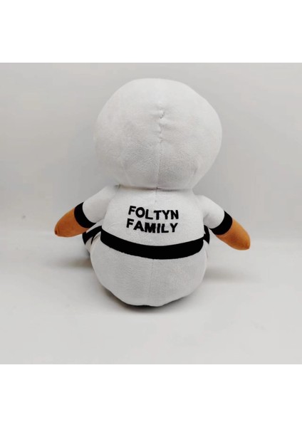 Oltyn Family Plush Beyaz Kazaklı Roblox Oyun Çevre Peluş Oyuncak (Yurt Dışından)