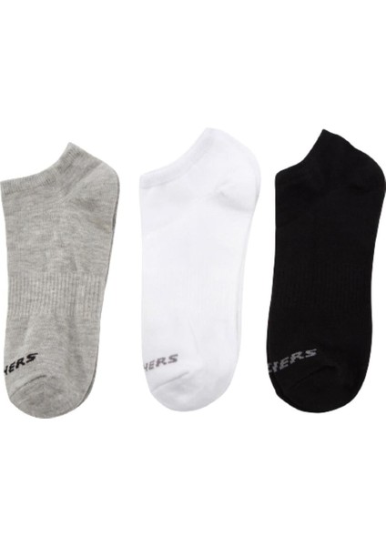 U Low Cut 3 Pack Sock S212300-900 Unisex Siyah-Gri-Beyaz Çorap