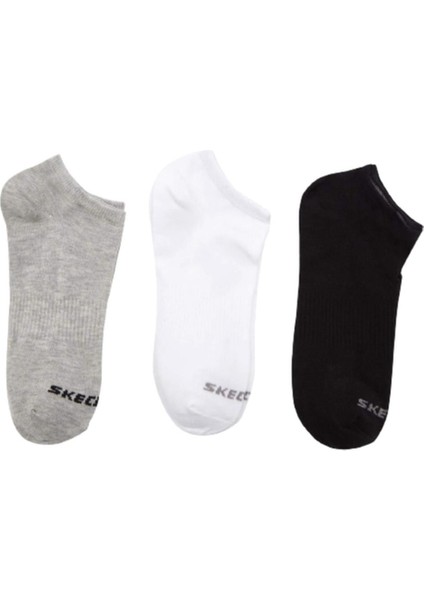 U Low Cut 3 Pack Sock S212300-900 Unisex Siyah-Gri-Beyaz Çorap