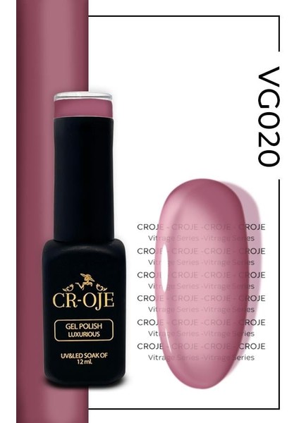 Kalıcı Oje Glass/Vıtrage-VG020 (12 ML)