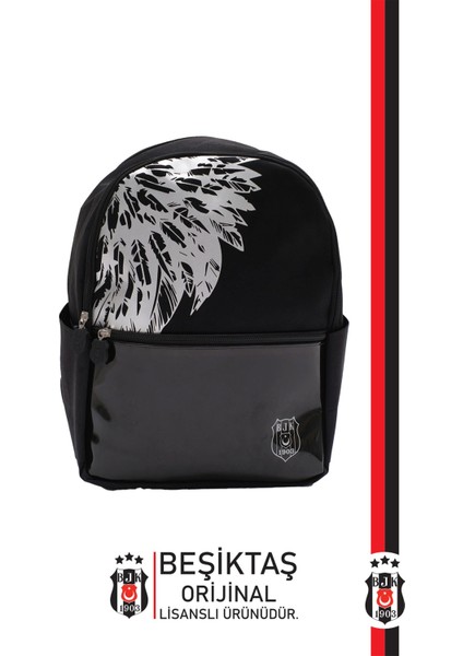 Orijinal Lisanslı Spor Sırt Çantası Bjk Kartal Nakışlı Çanta