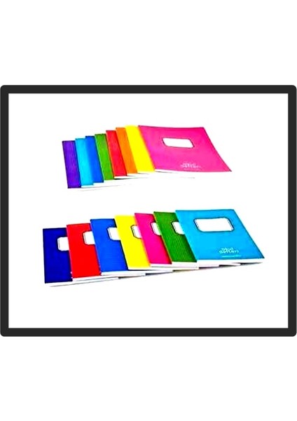 Genel 80 Yaprak Kareli A5 Defter 4 Adet