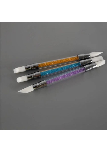 Çift Taraflı Silikon Tırnak Süsleme Kalemi