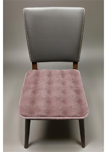 Bubble Kaymaz Sandalye Minderi 6'lı 40 x 40 Pembe