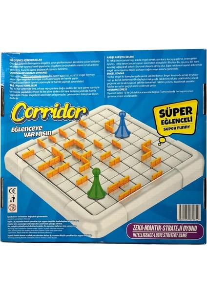 Corridor Kutu Oyunu - Strateji ve Zeka Dolu Bir Yarış