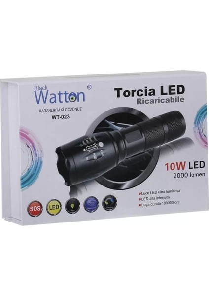 En Güçlü Şarjlı El Feneri WT-023 indirimleri