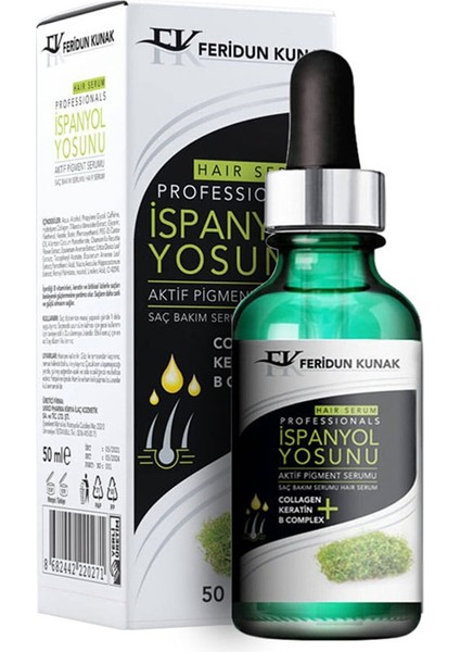 Ispanyol Yosunlu Serum 50 ml