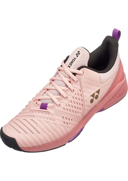 Sonicage 3 Toprak Kort Açık Pembe Kadın Tenis Ayakkabısı