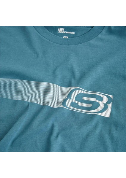 M Graphıc Tee T-Shırt S212196-405 Mavi Tişört fiyatları