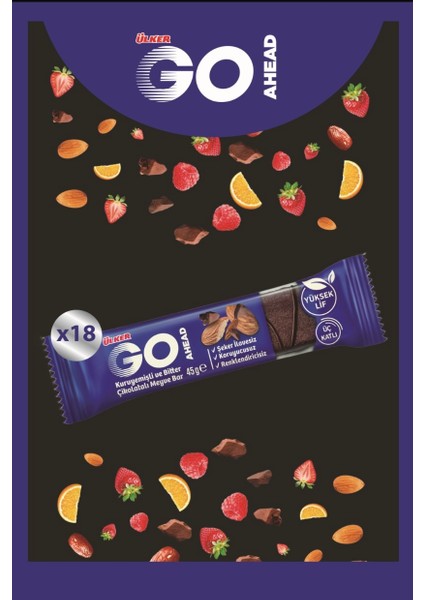 Go Ahead Üç Katlı Lezzet 45G x 18