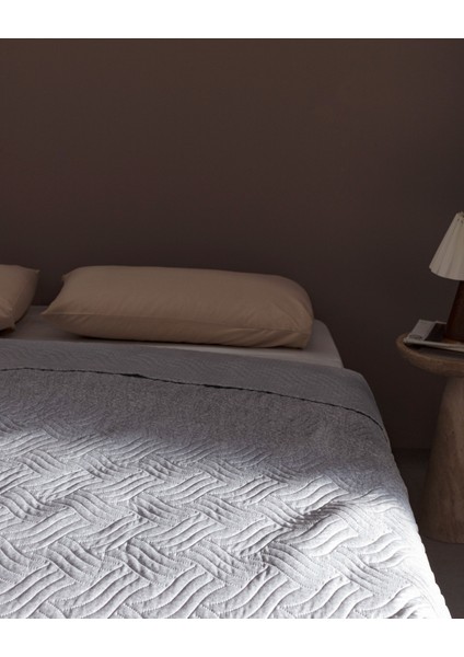 Grelot King Size Yatak Örtüsü - Gri