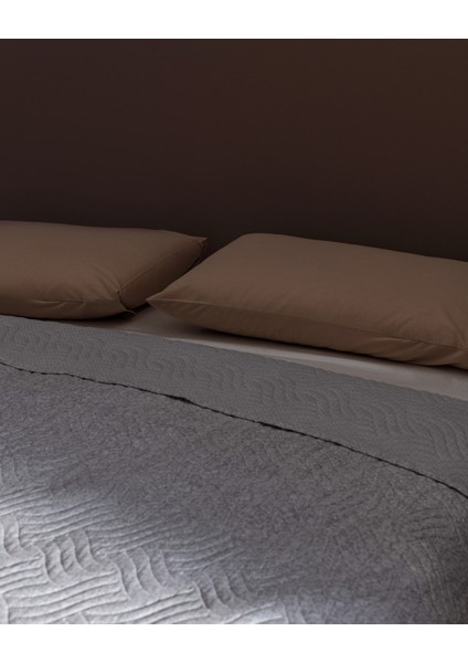 Grelot King Size Yatak Örtüsü - Gri