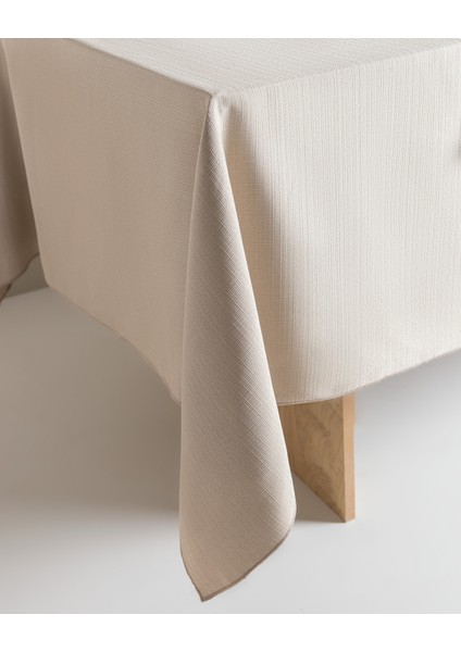 Nostang Masa Örtüsü - Bej - 145 x 145 cm