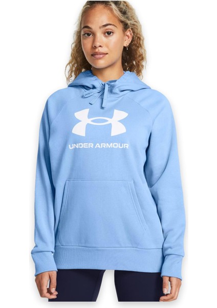 1379501 Ua Rival Fleece Big A.mavi Kadın Sweatshirt