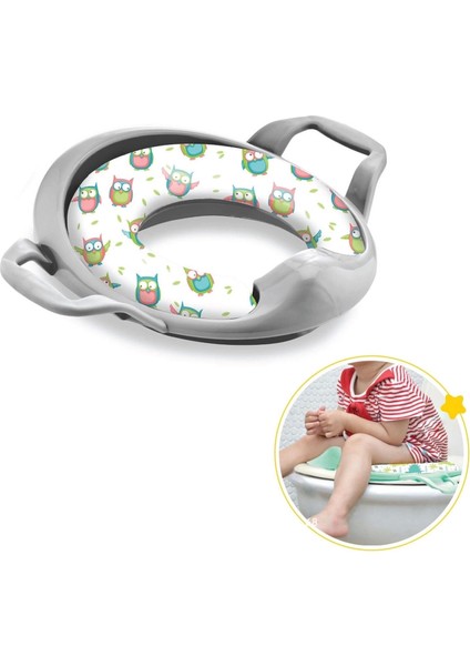 Babyjem Mega Klozet Adaptörü 064 Gri