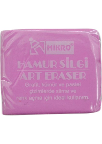 Hamur Silgi Yumuşak Yapılı Pastel Renklerde 1 Adet Sanat Çizimleri İçin indirimleri