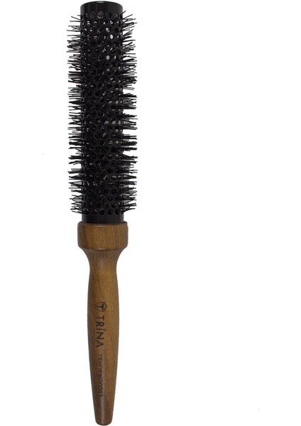 Ahşap Saçlı Saç Fırçası 32 mm - 03
