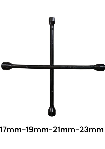 Çelik Bijon Anahtarı Siyah 4\'lü 17X19X21X23MM fiyatları