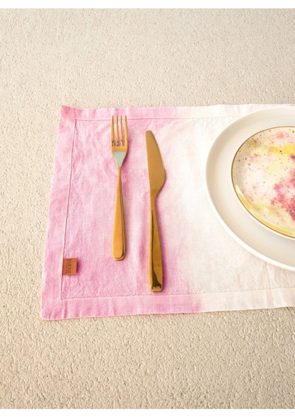 Ombre Servis Altlığı 2'li Pembe 35 x 50